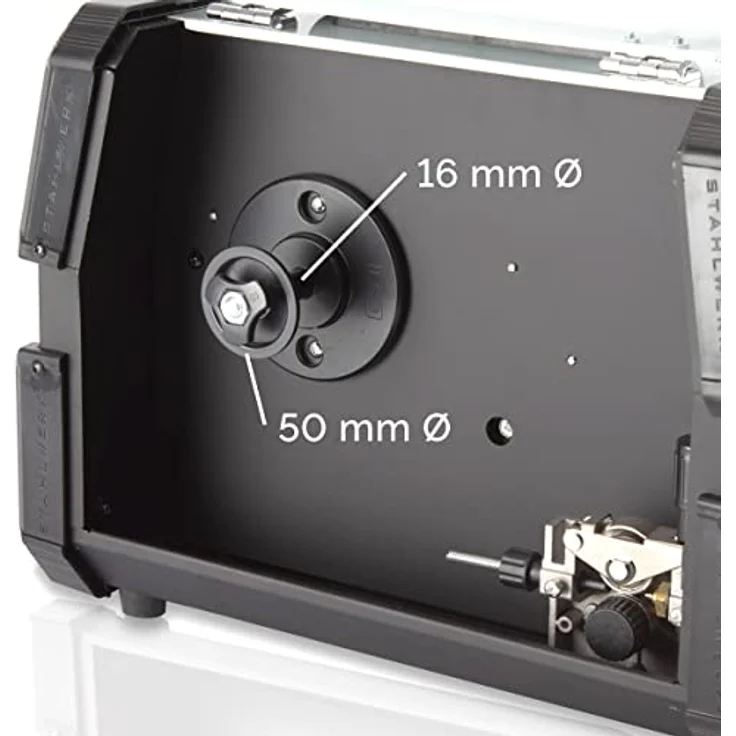 STAHLWERK Schutzgasschweißgerät MIG MAG 200 ST Digital IGBT, 40 - 200 A, Packung, Inverter mit 200 A, Spot-Funktion, Schutzgas-Schweißgerät, blau - Preisvergleich – Bild 5