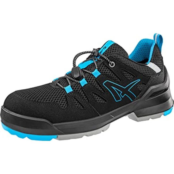Albatros FASTPACK LOW, Sicherheitsarbeitsschuh in Schwarz-Blau, Größe 38 – Bild 1