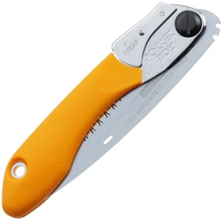 Silky Klappsäge Pocketboy Curve 170mm gelb-grob – Bild 4