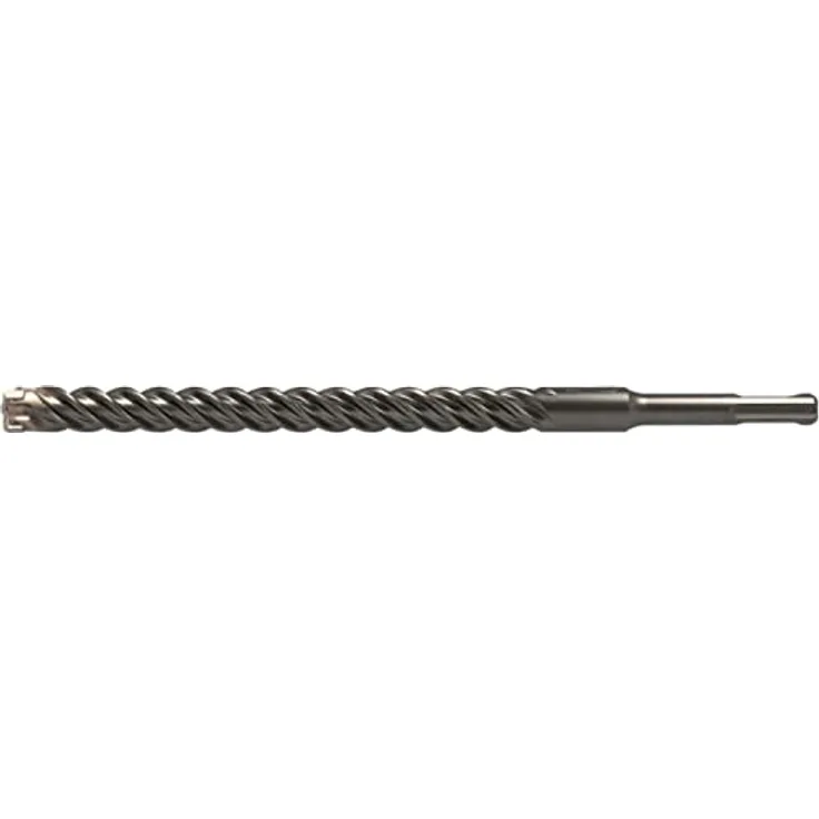 Heller 29196 5 4Power SDS-plus Hammerbohrer, 11 Stück, Durchmesser 8 x 100/160, Mehrschneider für Beton und Armierung, äußerst robust mit 4 Schneiden, optimiertes Kopf- und Wendeldesign