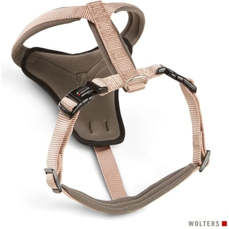Wolters Geschirr Professional Comfort, Größe 80-95 cm, Farbe Champagner/Trüffel – Bild 4