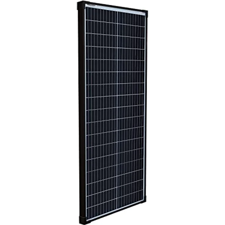 enjoy solar Solarmodul Eco Line ES80M, Monokristallines Solarpanel 182mm, 80W Leistung, schwarzer Rahmen, IP65 wasserdicht – Bild 2