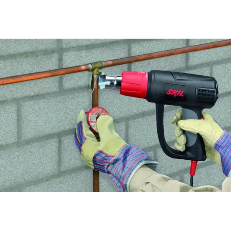 Skil Heißluftpistole 8004 AA (2.000W, LCD Temperatureinstellung, 4 tlg. Zubehörset, mit Koffer) – Bild 6