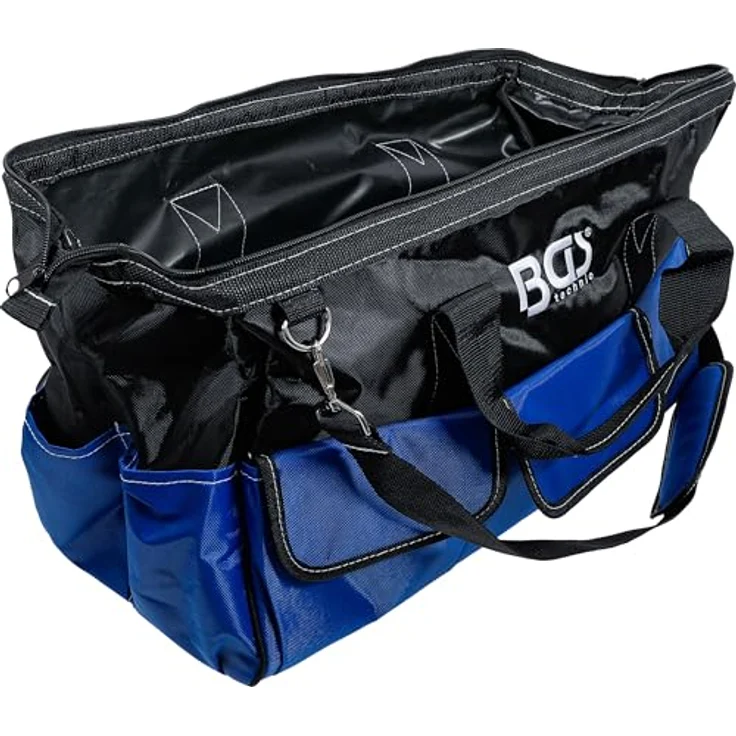 BGS 74391 | Universal Werkzeugtasche groß | strapazierfähig, kompaktes Format | Nylon, 508 x 230 x 330 mm – Bild 2