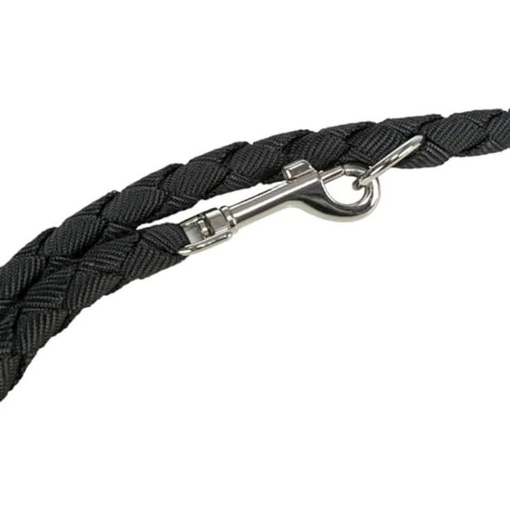 TRIXIE Hundeleine Cavo V-Leine S–M, 2,00 m ø 12 mm in schwarz - verstellbare Leine für Outdooraktivitäten - für kleine bis mittelgroße Hunde – Bild 3