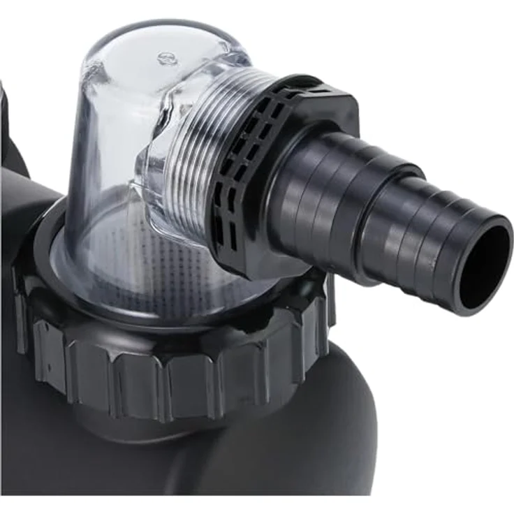 Gre Filterpumpe 2024, Metall, 17.5x26.5x40.75 cm, Schwarz, für Pools und Wasserspaß – Bild 6