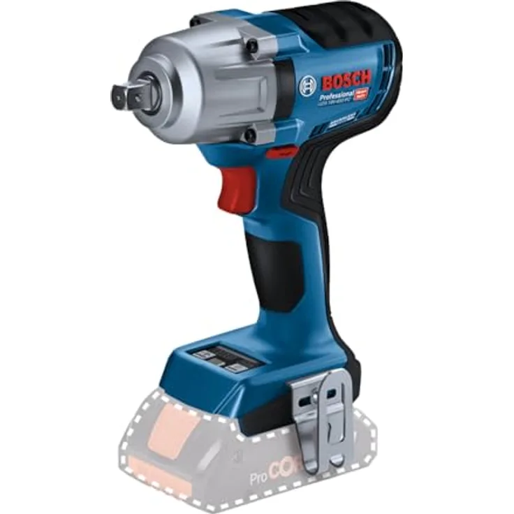 Bosch Professional 18V System Akku Drehschlagschrauber GDS 18V-450 PC (450 Nm Anziehmoment, 800 Nm Losbrechmoment)