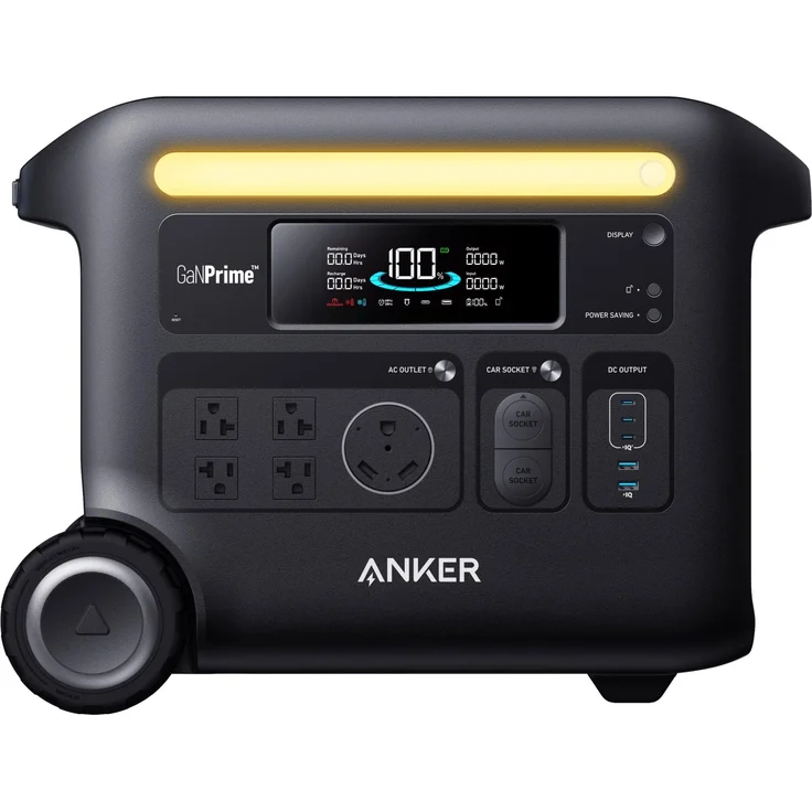 Anker Solix SOLIX F2600 Powerstation, 2560 Wh, tragbare Powerstation
