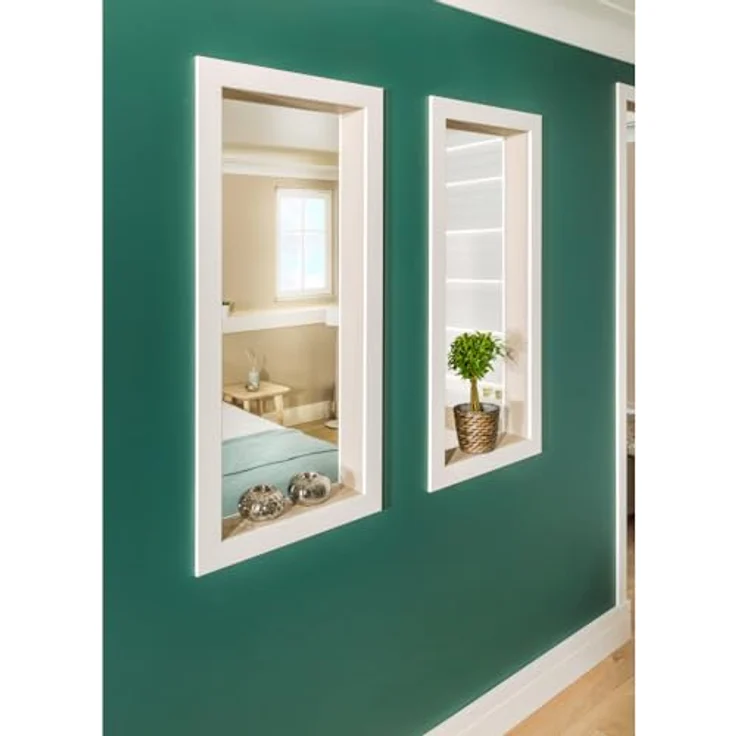 NOËL & MARQUET by nmc Zierleiste NMC WD4 WALLSTYL, klassische Wand- und Friesleiste, 2 m, Extrudiertes Polystyrol, weiß, vorgrundiert – Bild 4