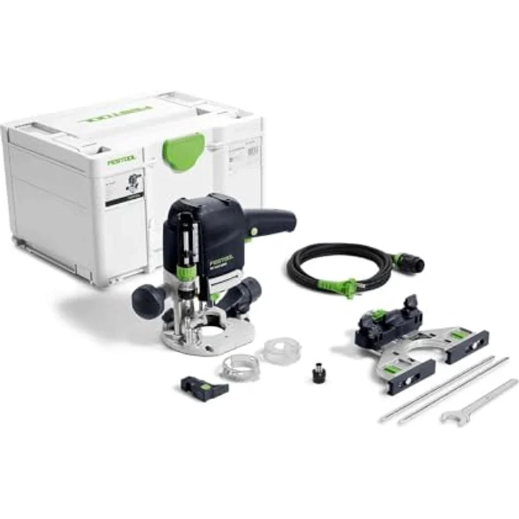 Festool Oberfräse OF 1010 REBQ-Plus, handlich und gut ausgeleuchtet, im Systainer – Bild 1