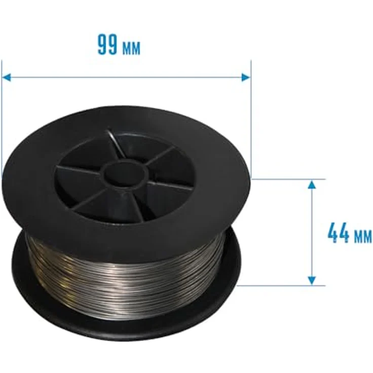Güde 18791 Fülldraht 0,9 mm/0,4 kg (0,9 mm Drahtdurchmesser, 0,4 kg) Schwarz – Bild 4