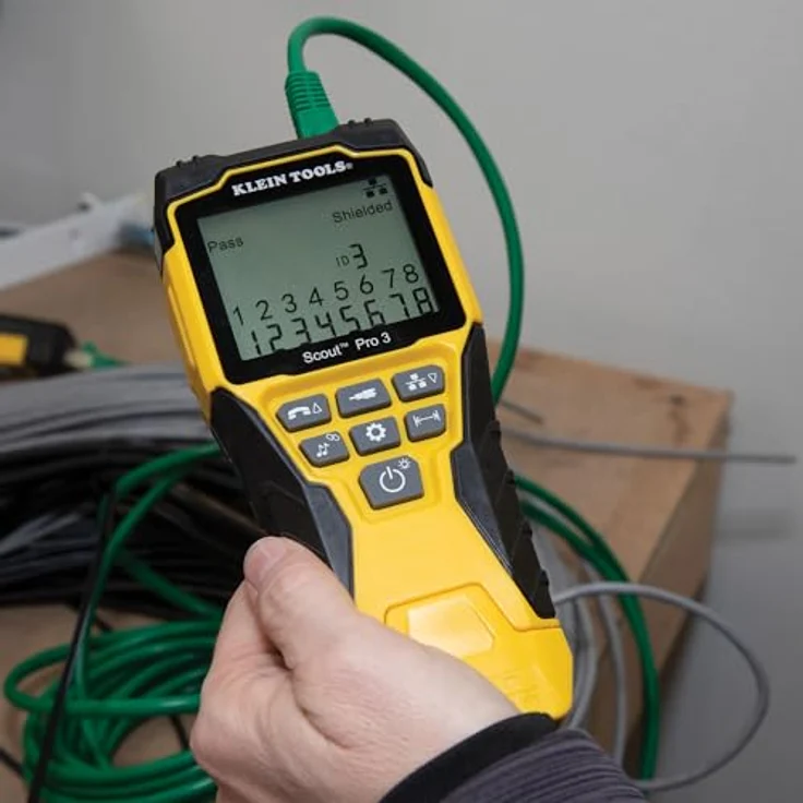 Klein Tools Kabeltester VDV501-851 Audio-Video, Netzwerk, Telekommunikation – Bild 6