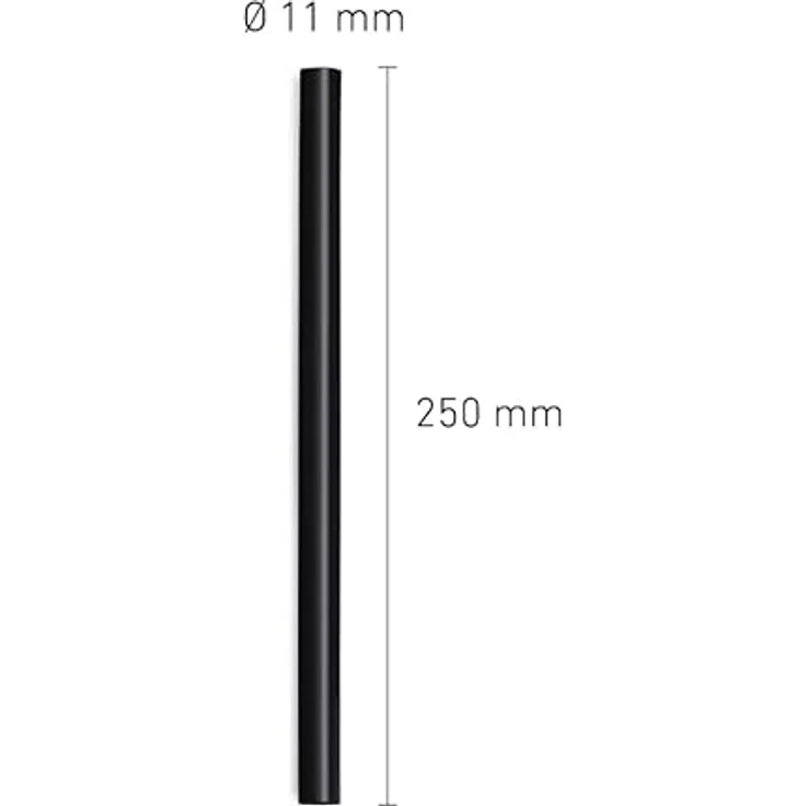 Steinel Standard Klebesticks schwarz Ø11 x 250 mm, 1 kg Heißklebe-Patronen, ca. 40 Klebestifte, 11 mm Sticks für Heißklebepistole – Bild 3