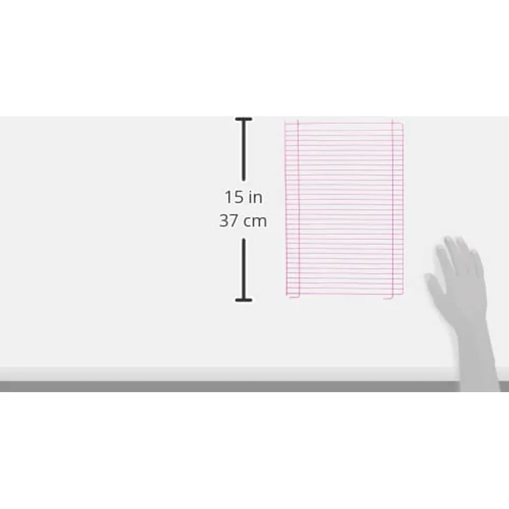 Nobby Hamster Freilauf bunt 8 Gitter 34 x 23 cm, 1 Stück (1er Pack) – Bild 5