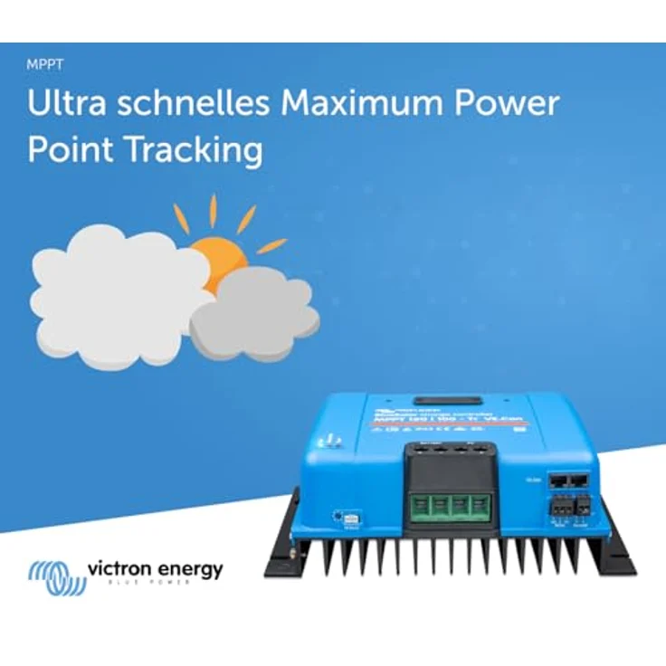 Victron BlueSolar MPPT 150/100-Tr VE.Can, Solar-Laderegler mit Überhitzungsschutz und programmierbaren Ladealgorithmen, 0% MwSt gemäß §12 III UstG – Bild 5