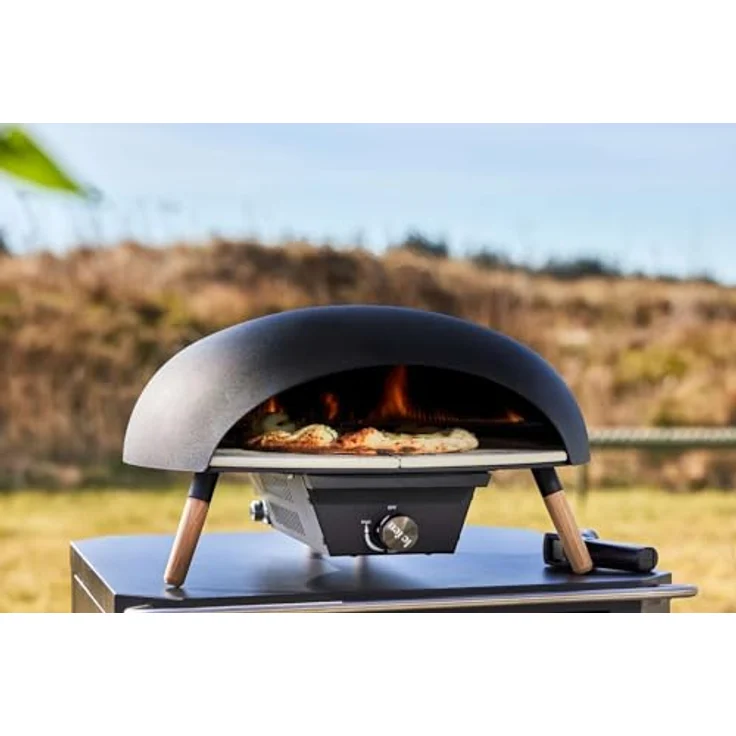Le Feu Turtle 3.1, Gas-Pizzaofen mit über 400 °C, vielseitiges Design mit Abdeckungen und Tisch – Bild 2