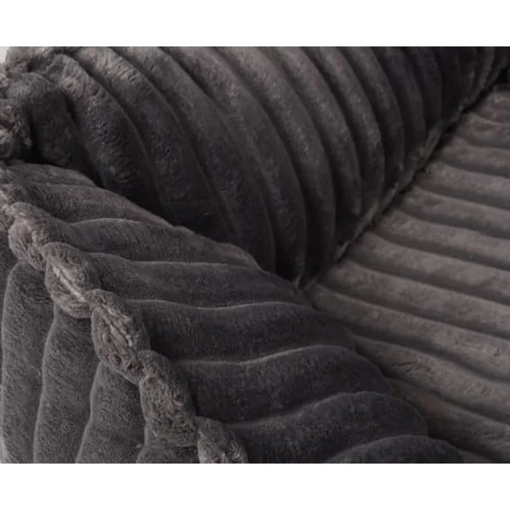 Knuffelwuff orthopädisches Hundebett Sedona XL 105 x 75cm Grau, abnehmbarer waschbarer Bezug, rutschfester Unterboden für alle Hundetypen – Bild 3