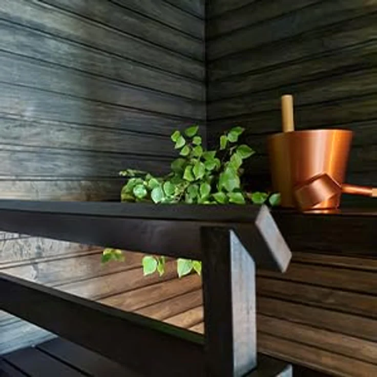 Bondex Sauna Finish Schwarz 1 L für 12 m² | Wasser- und schmutzabweisend | Schutz auf Basis von natürlichen Wachsen | Kein Ausdünsten oder Abfärben | Seidenmatt | Holzpflege | Holzwachs – Bild 2