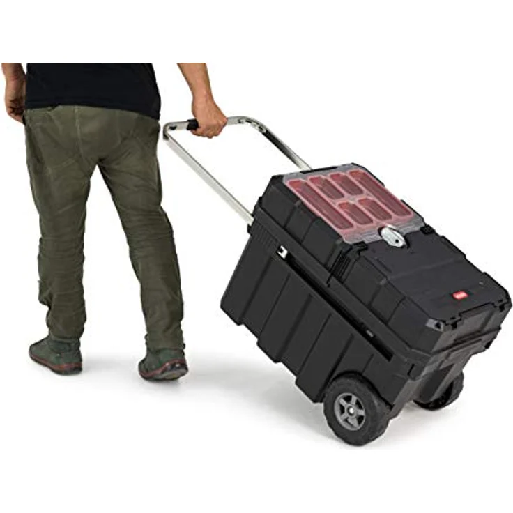 KETER 237787 Werkzeugwagen Herstellerfarbe:Schwarz – Bild 3