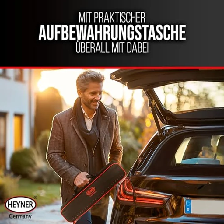 HEYNER Premium OEM Wagenheber für Mercedes ML/GL/S-Klasse/GLE/GLC, max. Hubhöhe 42 cm, Tragkraft 1,335 t, mit Aufbewahrungstasche – Bild 5
