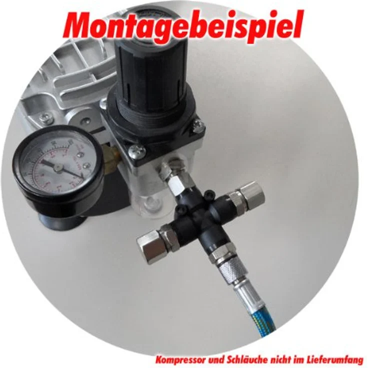 Airbrush Verteiler 3-fach AT-AV-3 - Agora-tec – Bild 3