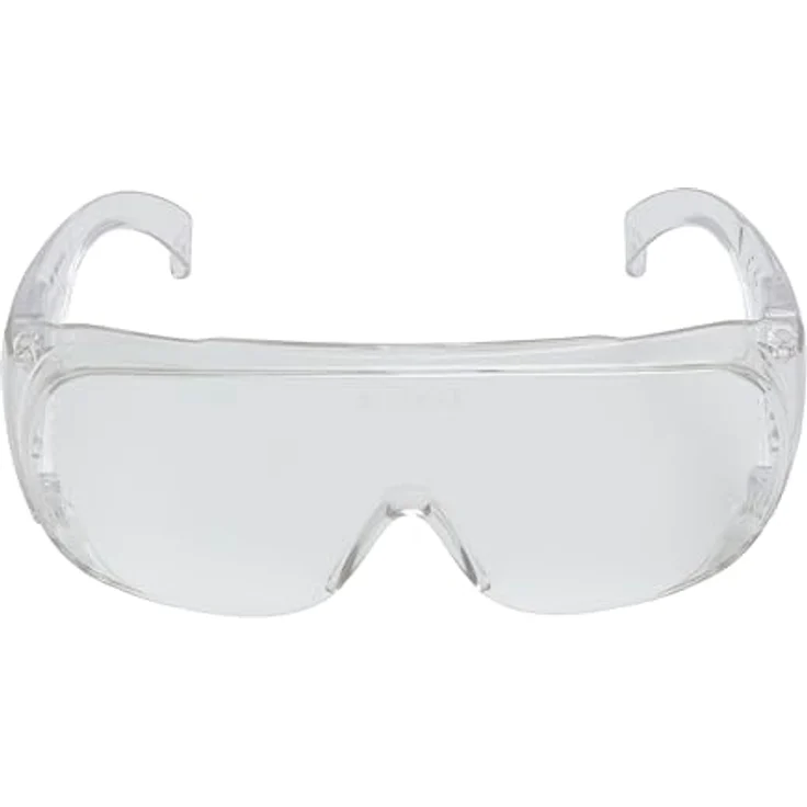 3M VisitorC Schutzbrille für Brillenträger, leichte Elektrowerkzeugarbeiten, Schutz gegen Splitter, 99.9% UV-Schutz, Klare Polycarbonatscheiben – Bild 2