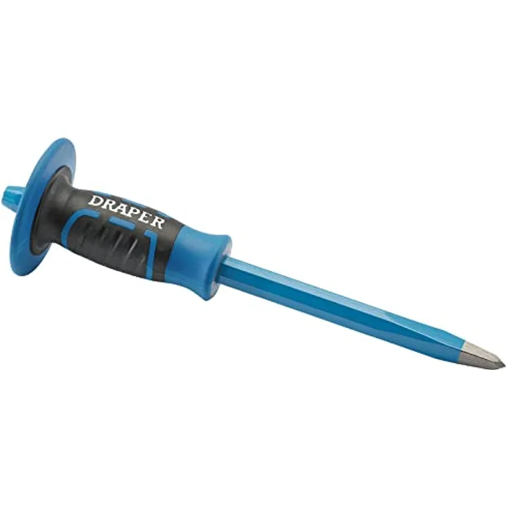 Draper 99173 Spitzmeißel und Schutzleiste, 16 x 300 mm, Blau und Schwarz