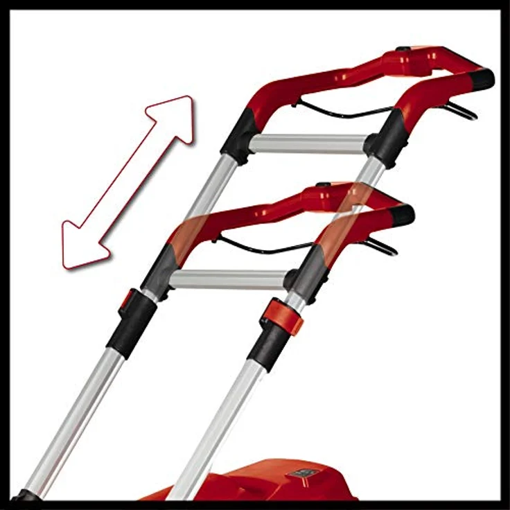 Einhell Akku-Rasenmäher RASARRO 36/42 Kit Power X-Change (36V, 42 cm Schnittbreite, bis 725 m², Brushless, 50L Fangkorb, Mulchfunktion, inkl. 2x 5,2Ah + 1x Twincharger) – Bild 5