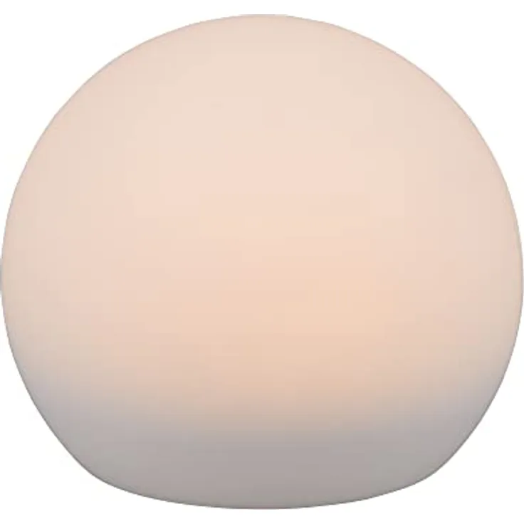Reality Melo Solar-Kugelleuchte LED Weiß, 1-flammig, Fernbedienung, Farbwechsler 20 x H 17 cm