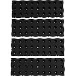 HTI-Living Gehwegplatte 4-teilig Nessa Gartenwegplatten aus Kunststoff