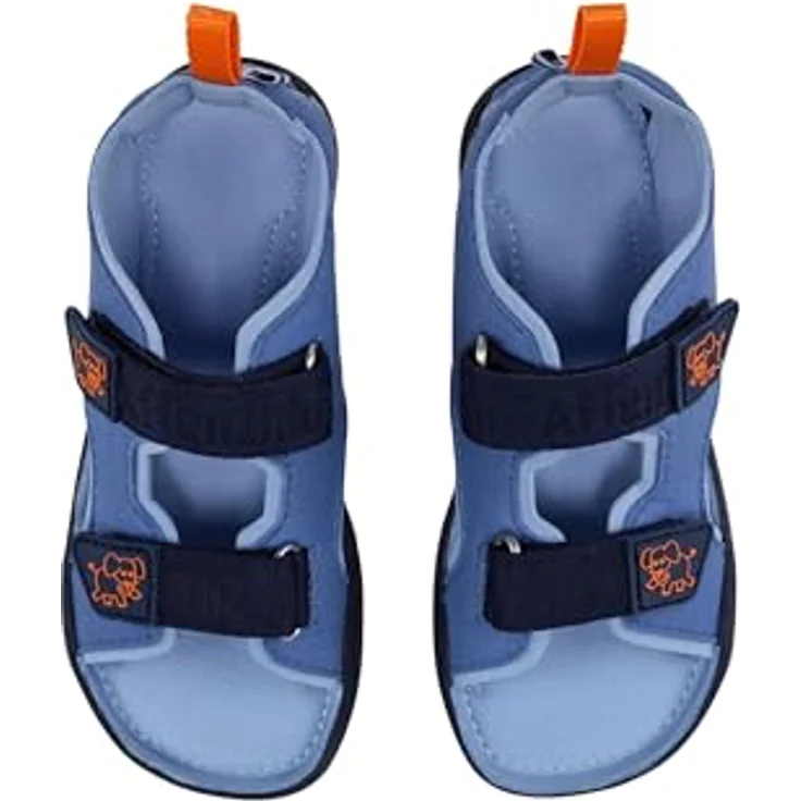 Affenzahn AIRY Elefant, Unisex Sicherheitssandalen mit Barfußsohlen, Blau, Größe 24 – Bild 4