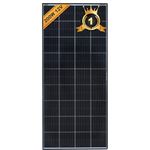 enjoy solar Solarmodul Eco Line ES200M36, Monokristallin PERC-Zellen 200W mit schwarzem Rahmen, Leistungsgarantie 10 Jahre 90% und 25 Jahre 80%