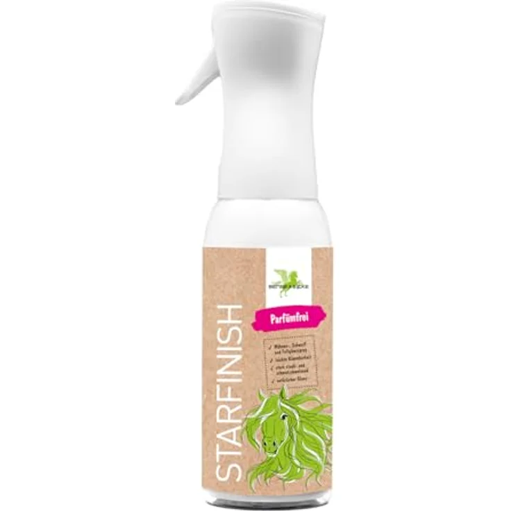 Bense & Eicke Fellpflege Geschenkset SchmutzLiese & StarFinish parfümfrei, 500 ml - Wurzelbürste und Glanzspray mit Naturfasern und staubabweisender Wirkung – Bild 4