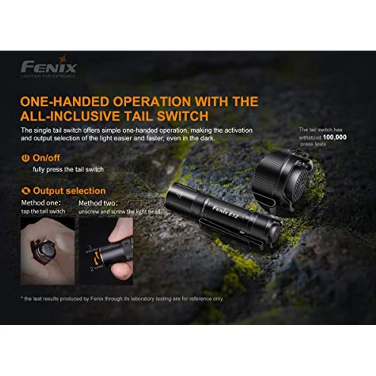 Fenix E12 V2.0 LED Taschenlampe – Bild 6