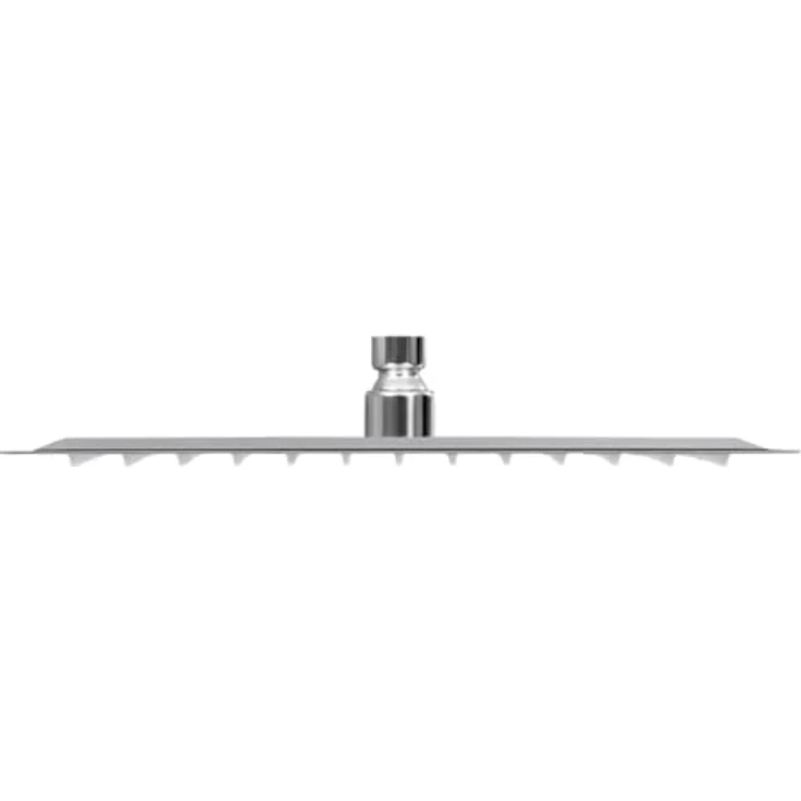 vidaXL Regenduschkopf Regenbrause Edelstahl 304 30x30 cm Quadrat, Anti-Kalk-Düsen, Silikondüsen, Wand- oder Deckenmontage, (1-tlg) – Bild 3