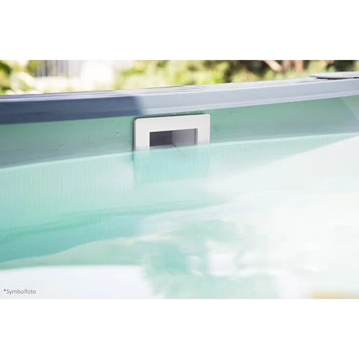 Steinbach Skimmerset S1 inklusive Einlaufdüse - Einbauskimmer für Stahlwandpools – Bild 6