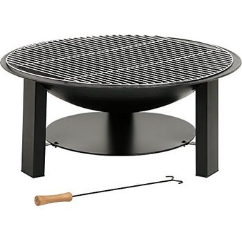 BBQToro Gusseisen Feuerschale Ø 75 cm Feuerstelle mit Funkenschutz