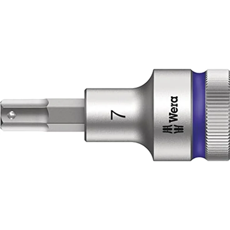 Wera 9722 Bit- und Steckschlüsselset Knarren-Satz, 31-teilig, 1/2 Zoll mit 2-farbiger Schaumstoffeinlage, passend für Tool Rebel Werkstattwagen – Bild 45