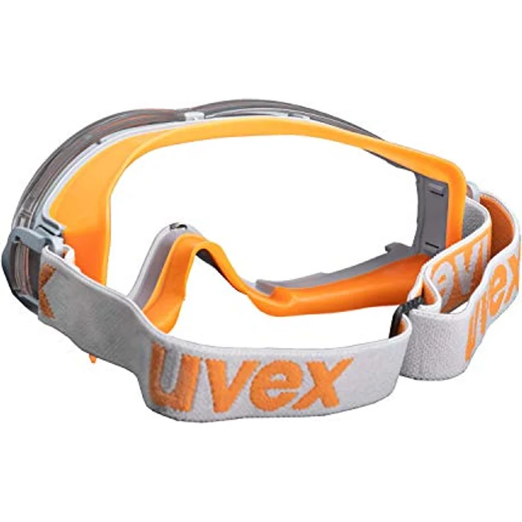 Uvex Ultrasonic Supravision Excellence Schutzbrille - Transparent-Grau-Orange – Bild 4