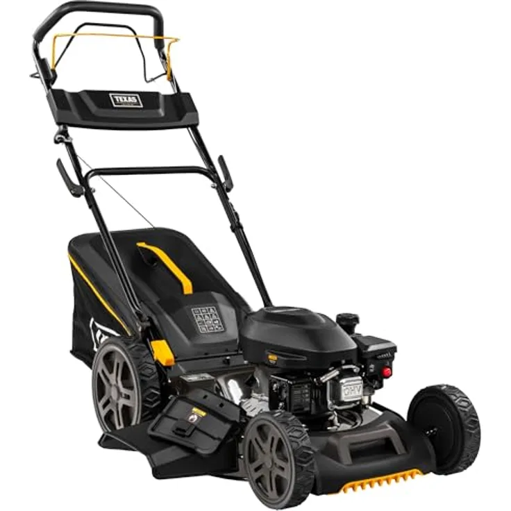 Texas Benzin-Rasenmäher TPL 510TR W, 51 cm Schnittbreite, 3,6 kW Motorleistung, Radantrieb, 3-in-1-Mähsystem