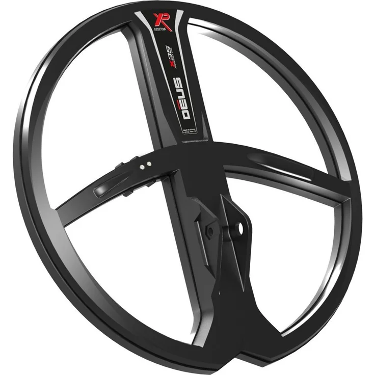 XP Metalldetektor Deus / ORX X35 Doppel-D Suchspule 28 cm, Boost Mode für verbesserte Suchtiefe, V5 Software Update, Schwarz