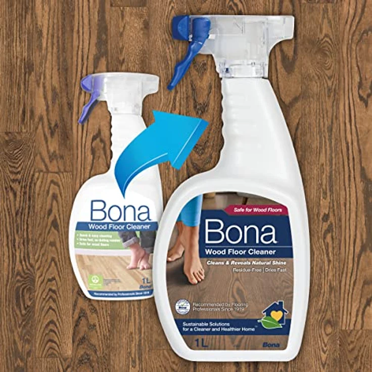 Bona Parkettreiniger Sprühflasche 1 Liter – Bild 10