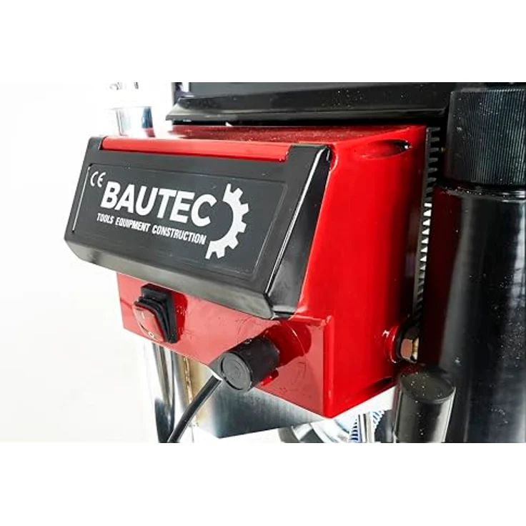 BAUTEC Farbsprühgerät Airless 384, Kolbenpumpe bis 6,3 l/min, Kombi-Set mit Flächenspachtel-Set – Bild 5