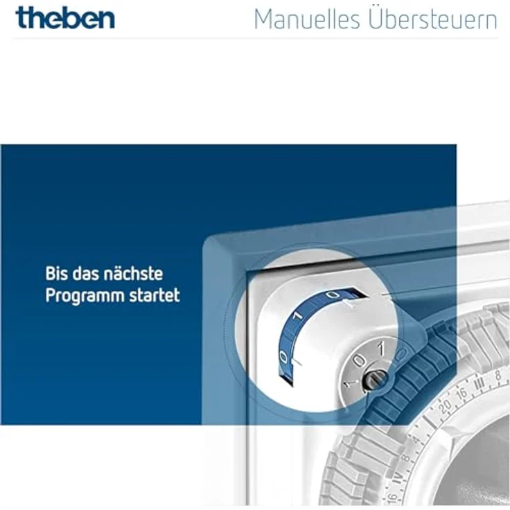 Theben Multipack 0260030, 26 Steckdosen Zeitschaltuhr mit Tagesprogramm, 96 Schaltsegmente für 15-Minuten-Abstände, 3er Set – Bild 4