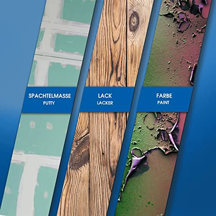S&R Trockenbau Schleifgitter Set, 30 Gitterleinen Schleifblätter (je 10 x P80, P120, P220), 280 x 93 mm, mit Handschleifer 240 x 80 mm, robustes Siliziumkarbid Korn, ideal für Rigips, Holz, Metall – Bild 5