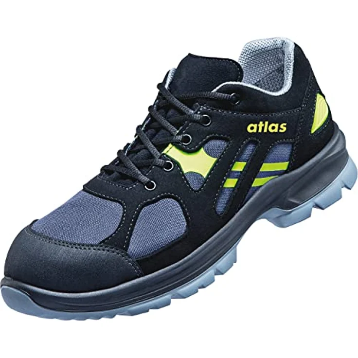 Atlas Sicherheits-Halbschuh gtx 6205 xp, S3, Weite 10, Größe 40, schwarz/grün, metallfreie Durchtritthemmung, Gore-Tex Funktionsfutter – Bild 2