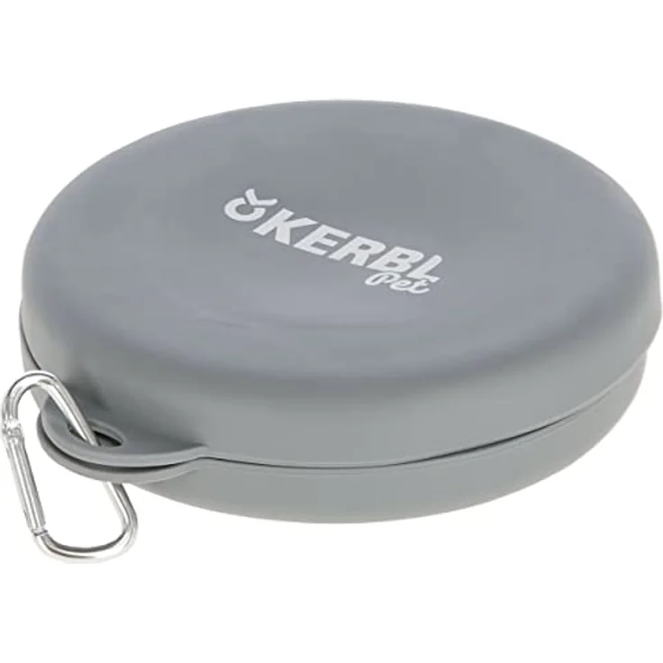 Faltbarer Reisenapf, grau, 2 x 300 ml – Bild 1