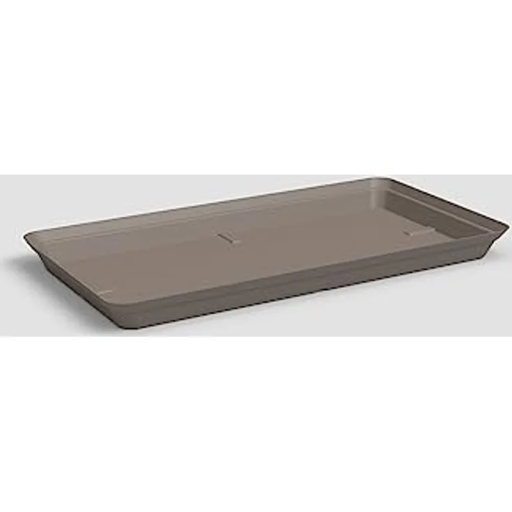 CAPRI RECTANGULAR SAUCER XL 80CM TAUPE