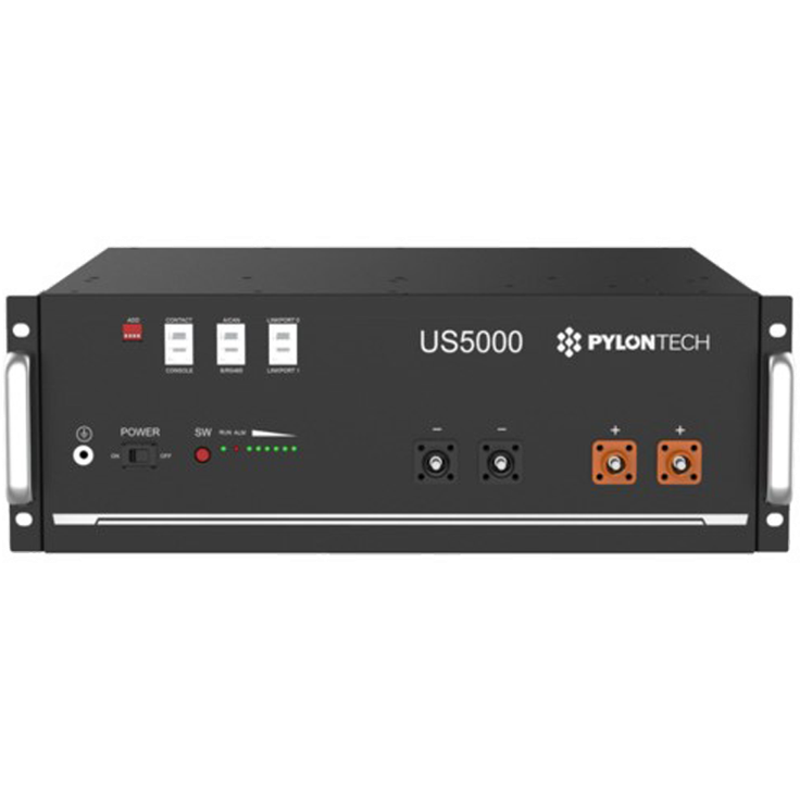 Pylontech US5000, 48V 4,8kWh Solarspeicher mit integriertem BMS und modularer Erweiterbarkeit