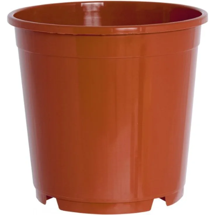 geli Thermo Plastic Containertopf, Kunststoff, mit Ablauflöchern. D 19 x H 17 cm